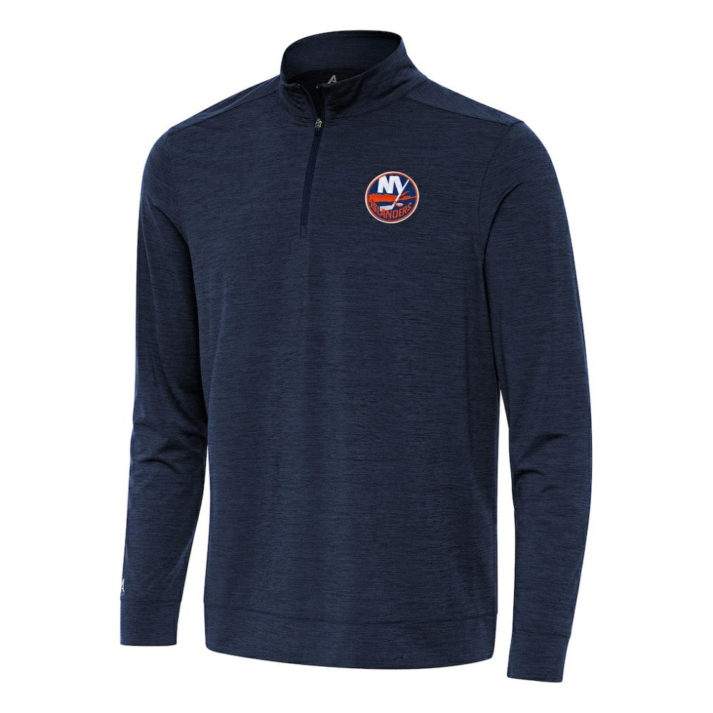 New York Islanders Antigua Bright Quarter-Zip Top