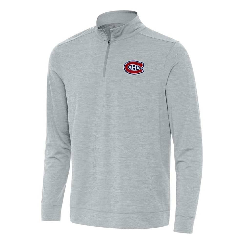 Montreal Canadiens Antigua Bright Quarter-Zip Top