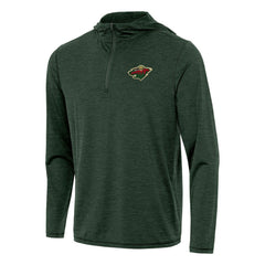 Minnesota Wild Antigua Tidy Quarter-Zip Hoodie