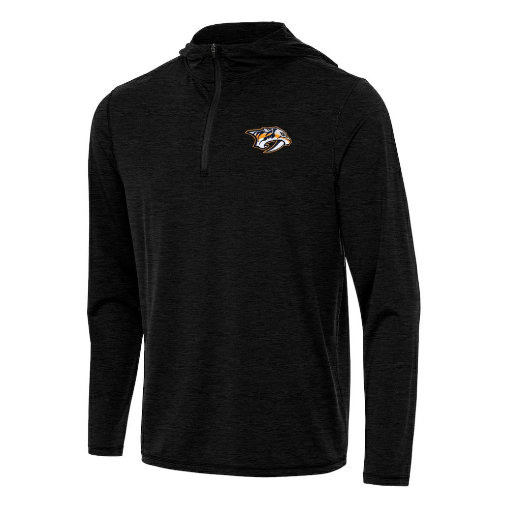 Nashville Predators Antigua Tidy Quarter-Zip Hoodie