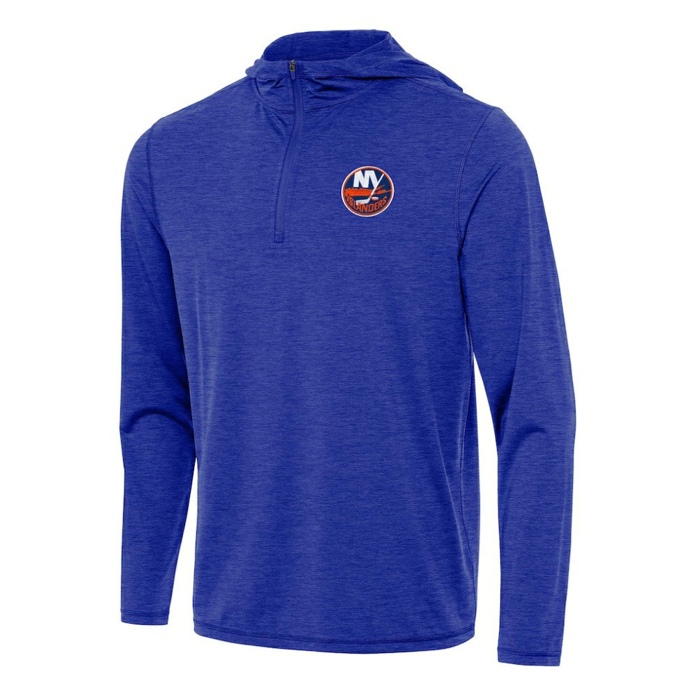 New York Islanders Antigua Tidy Quarter-Zip Hoodie