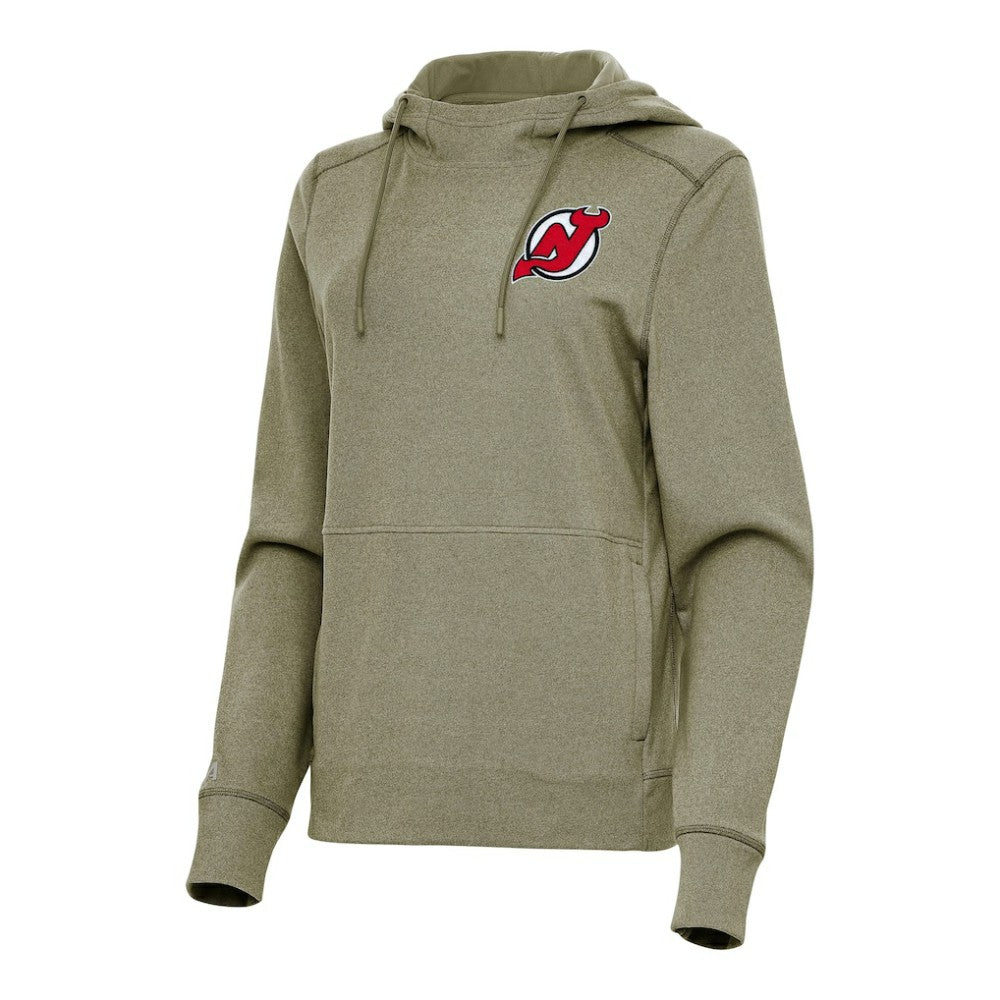 New Jersey Devils Antigua Women's Justice Pullover Hoodie