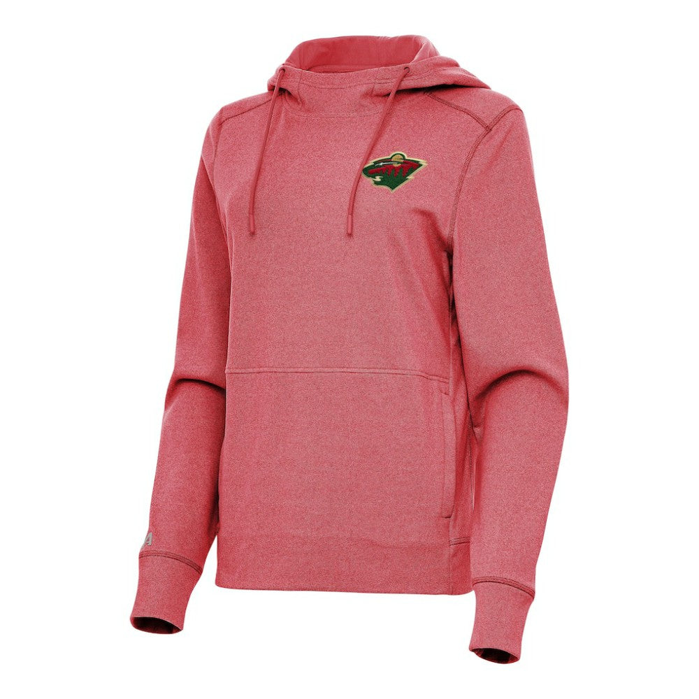 Minnesota Wild Antigua Women's Justice Pullover Hoodie