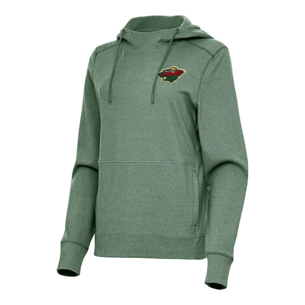 Minnesota Wild Antigua Women's Justice Pullover Hoodie