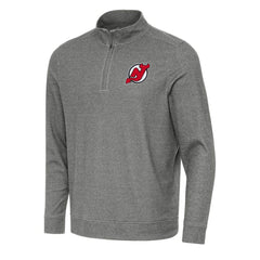 New Jersey Devils Antigua Subtle Quarter-Zip Sweatshirt