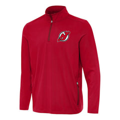 New Jersey Devils Antigua Perilous Quarter-Zip Sweatshirt