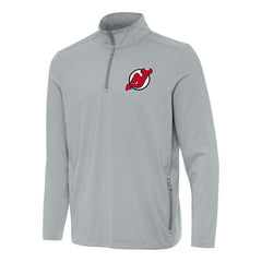 New Jersey Devils Antigua Perilous Quarter-Zip Sweatshirt