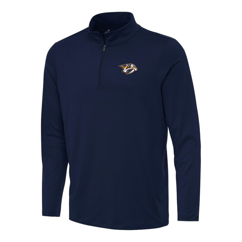 Nashville Predators Antigua Reprocess Quarter-Zip Top