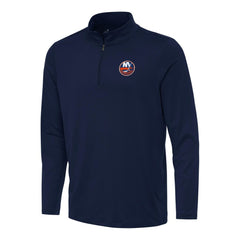 New York Islanders Antigua Reprocess Quarter-Zip Top