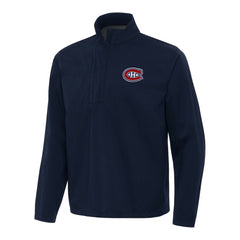 Montreal Canadiens Antigua Brisk Quarter-Zip Windbreaker