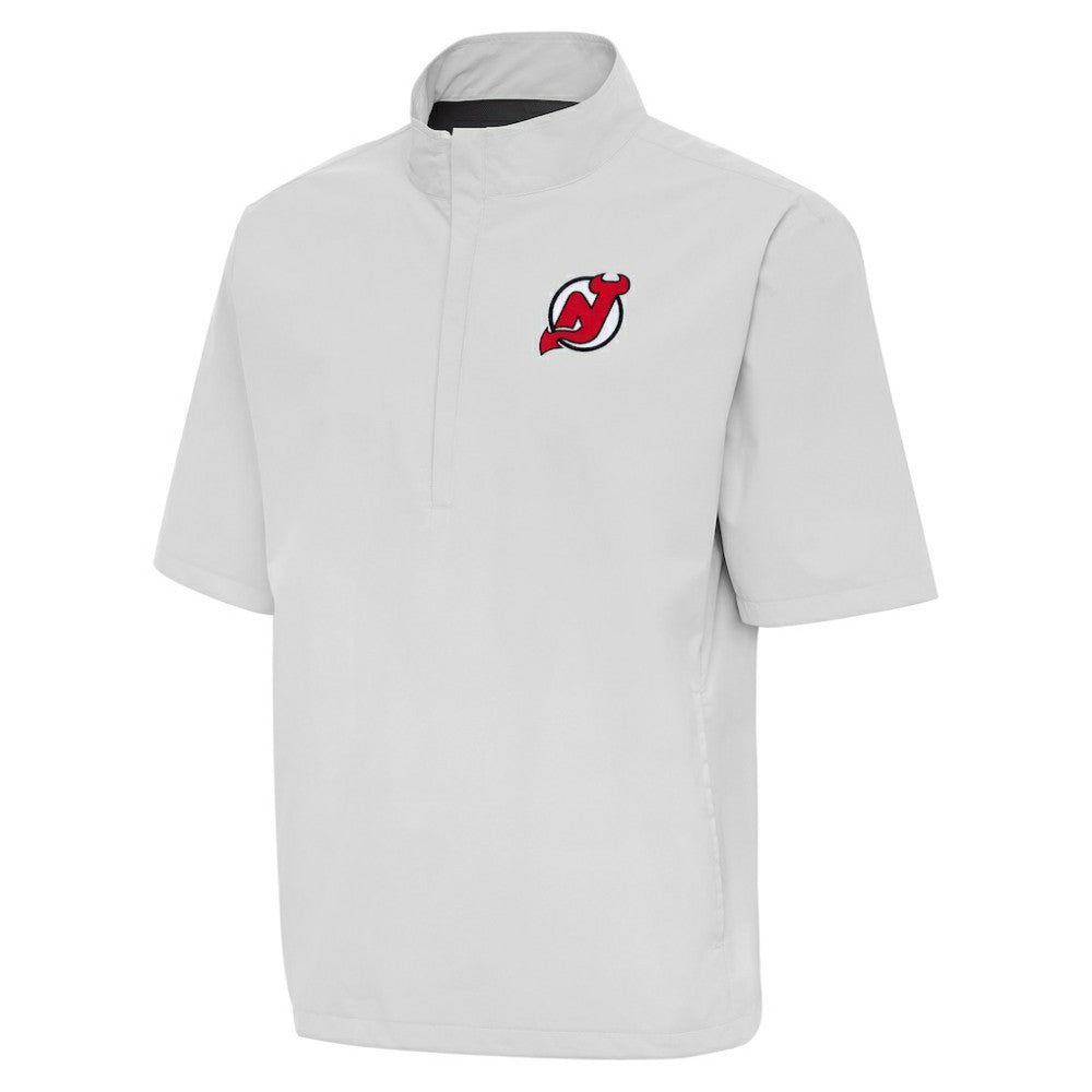 New Jersey Devils Antigua Brisk Quarter-Zip Windbreaker