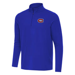 Montreal Canadiens Antigua Intent Quarter-Zip Top