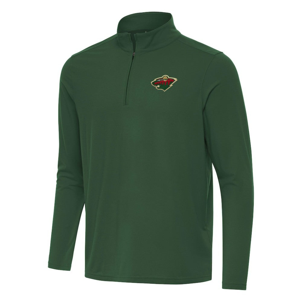 Minnesota Wild Antigua Intent Quarter-Zip Top