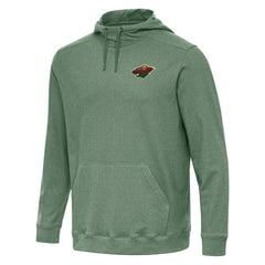 Minnesota Wild Antigua Cloud Pullover Hoodie