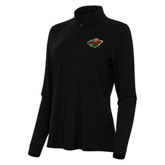 Minnesota Wild Antigua Women's Intent Quarter-Zip Top