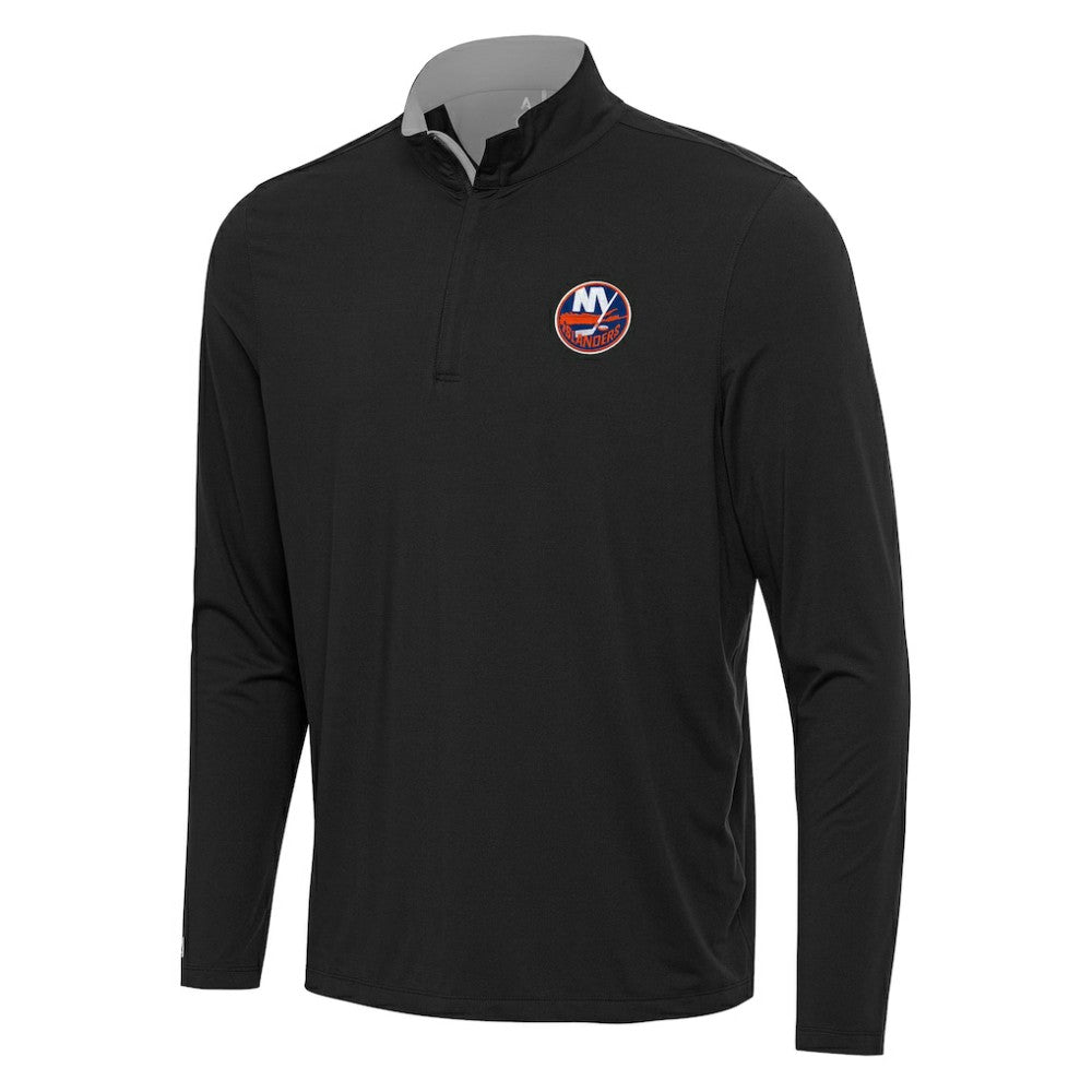 New York Islanders Antigua Content Quarter-Zip Pullover Top