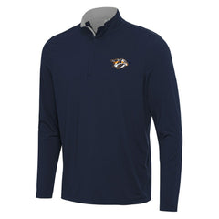 Nashville Predators Antigua Content Quarter-Zip Pullover Top