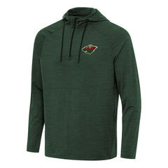 Minnesota Wild Antigua Spikes Quarter-Zip Hoodie