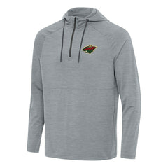 Minnesota Wild Antigua Spikes Quarter-Zip Hoodie