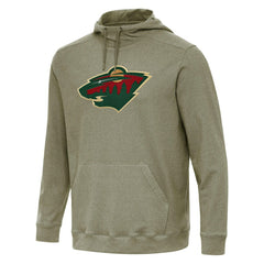 Minnesota Wild Antigua Cloud Pullover Hoodie