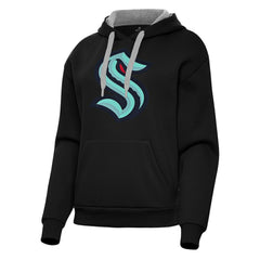 Seattle Kraken Antigua Women's Victory Pullover Hoodie