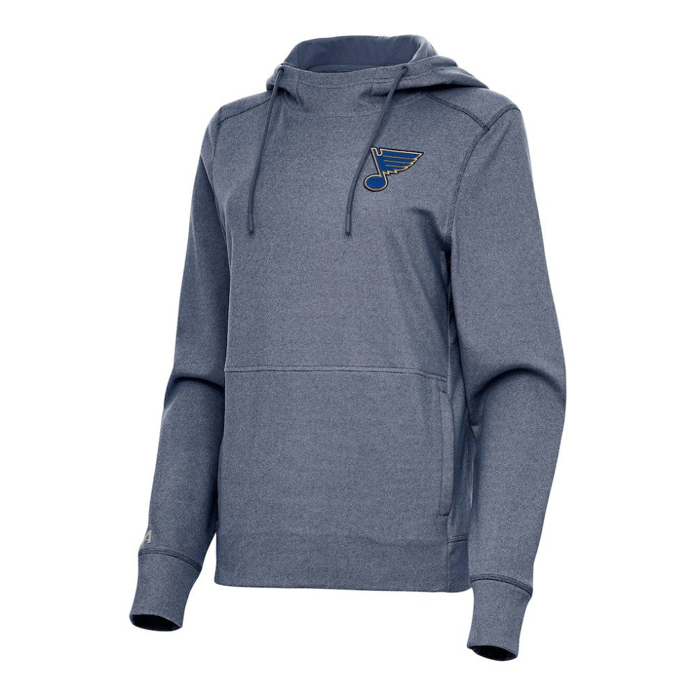St. Louis Blues Antigua Women's Justice Pullover Hoodie