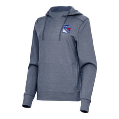 New York Rangers Antigua Women's Justice Pullover Hoodie