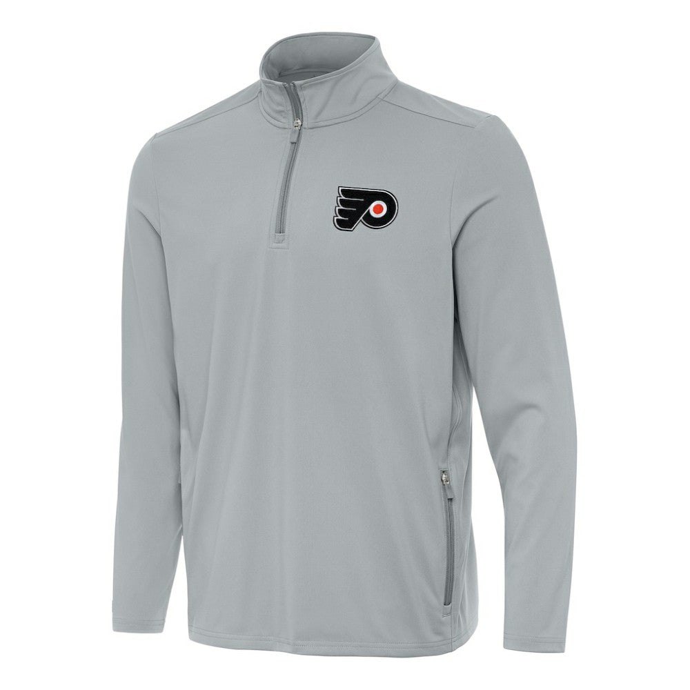 Philadelphia Flyers Antigua Perilous Quarter-Zip Sweatshirt