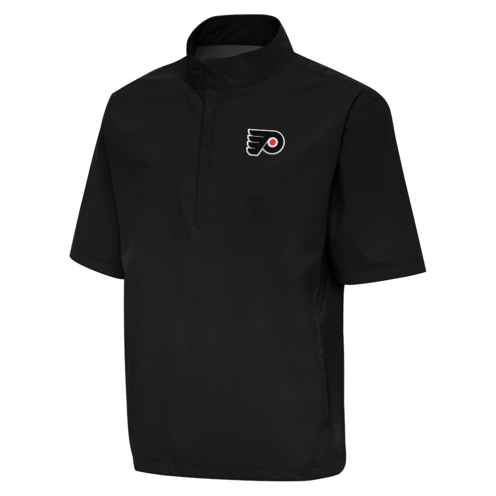 Philadelphia Flyers Antigua Brisk Quarter-Zip Windbreaker
