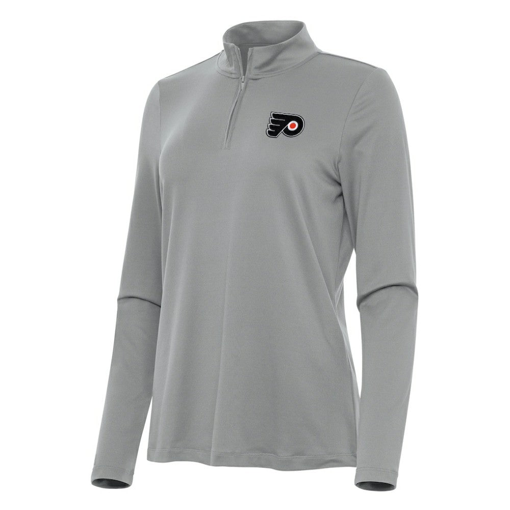Philadelphia Flyers Antigua Women's Reprocess Quarter-Zip Top