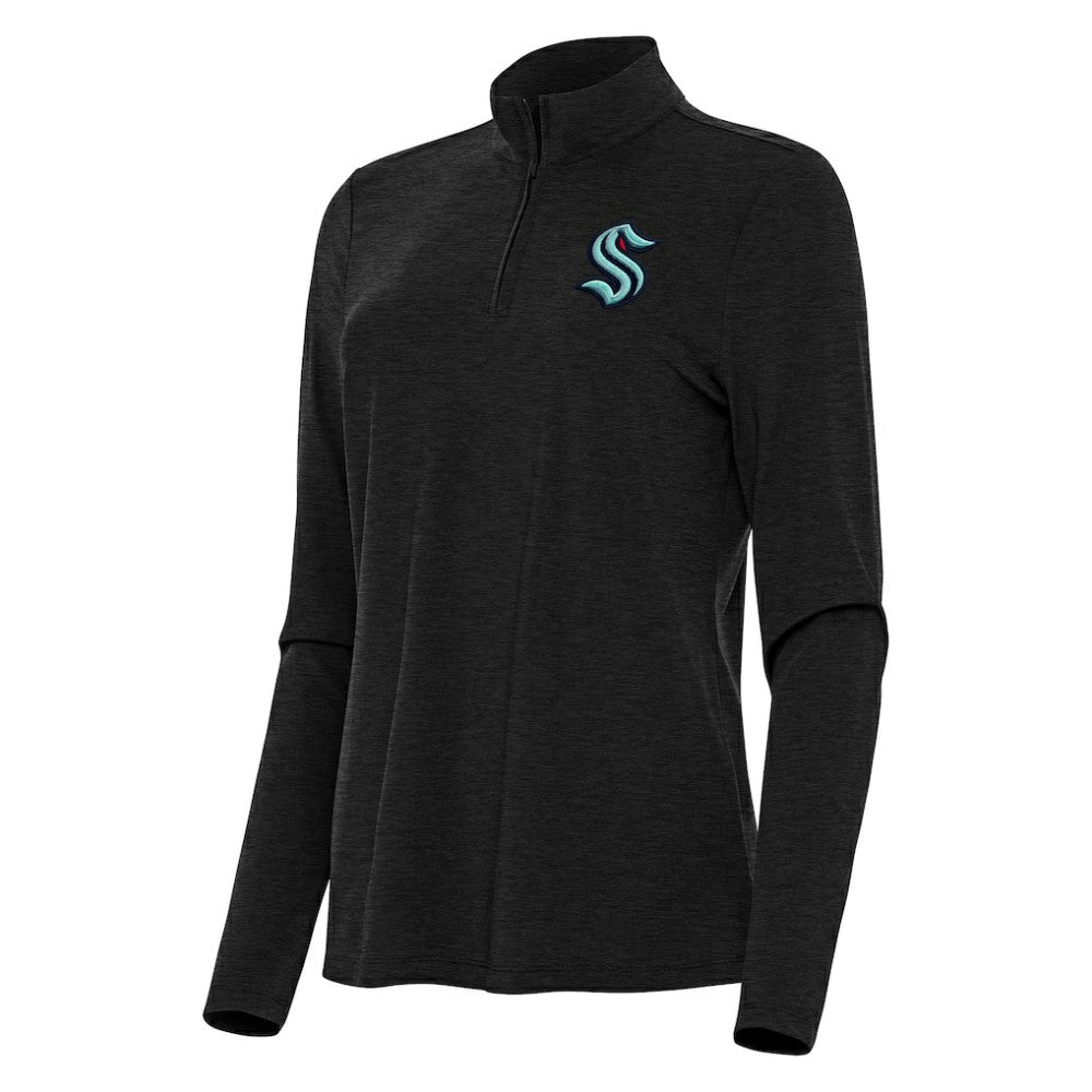 Seattle Kraken Antigua Women's Bright Quarter-Zip Top