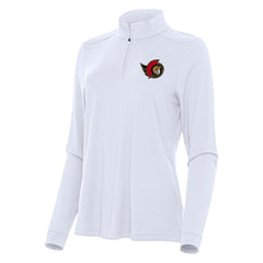 Ottawa Senators Antigua Women's Intent Quarter-Zip Top