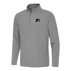 Philadelphia Flyers Antigua Twine Quarter-Zip Top