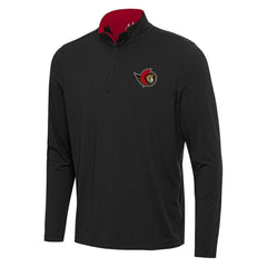 Ottawa Senators Antigua Content Quarter-Zip Pullover Top