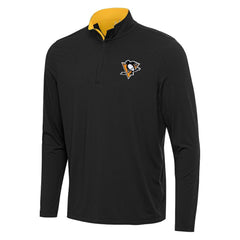 Pittsburgh Penguins Antigua Content Quarter-Zip Pullover Top