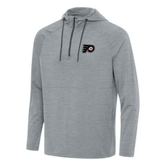 Philadelphia Flyers Antigua Spikes Quarter-Zip Hoodie