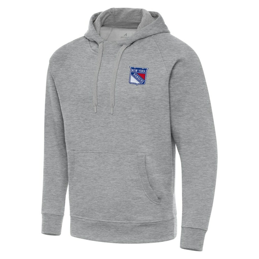 New York Rangers Antigua Big & Tall Victory Pullover Hoodie