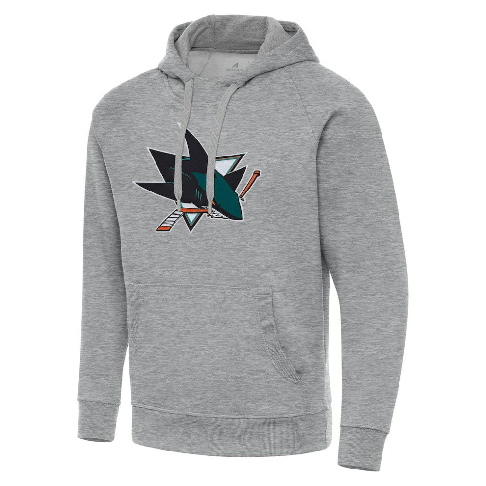 San Jose Sharks Antigua Big & Tall Victory Pullover Hoodie