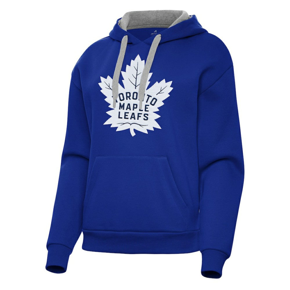 Toronto Maple Leafs Antigua Women's Victory Pullover Hoodie