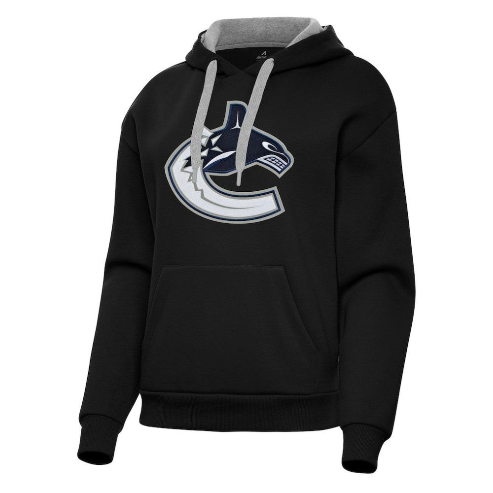 Vancouver Canucks Antigua Women's Victory Pullover Hoodie