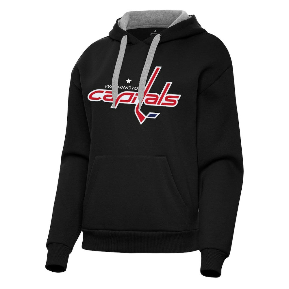 Washington Capitals Antigua Women's Victory Pullover Hoodie