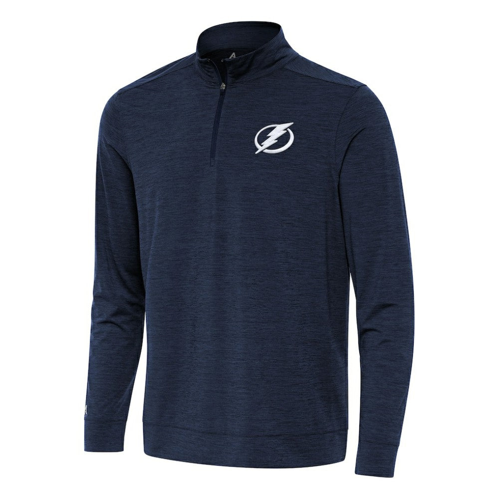 Tampa Bay Lightning Antigua Bright Quarter-Zip Top