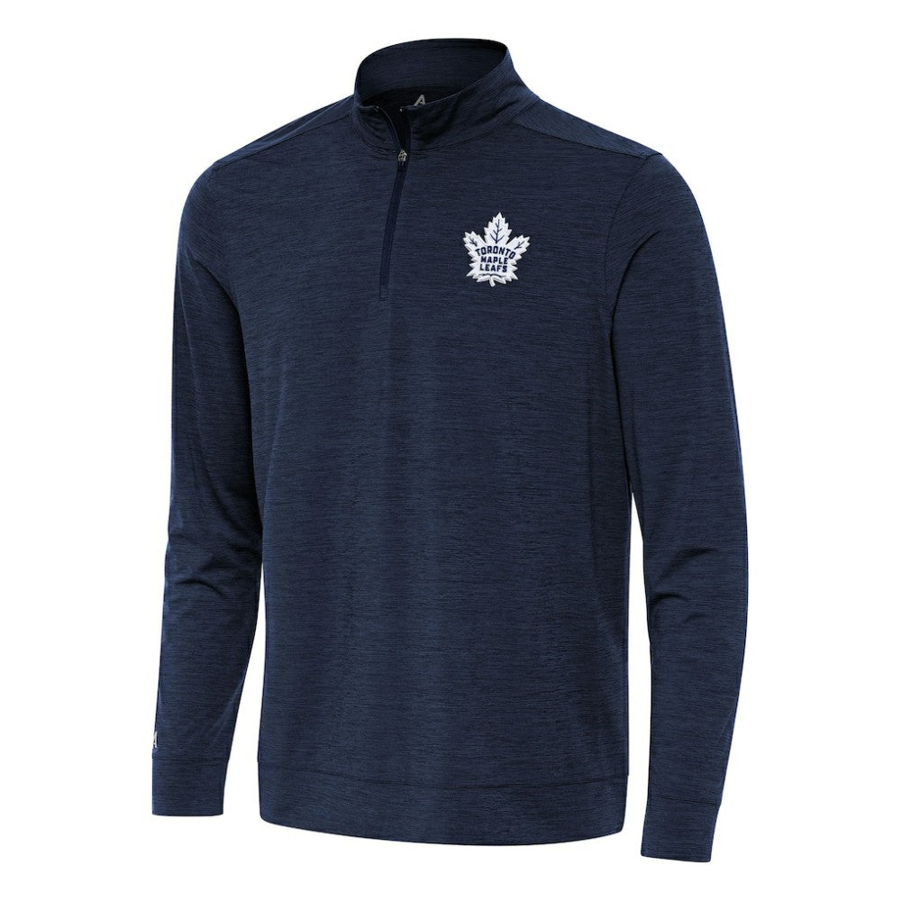 Toronto Maple Leafs Antigua Bright Quarter-Zip Top