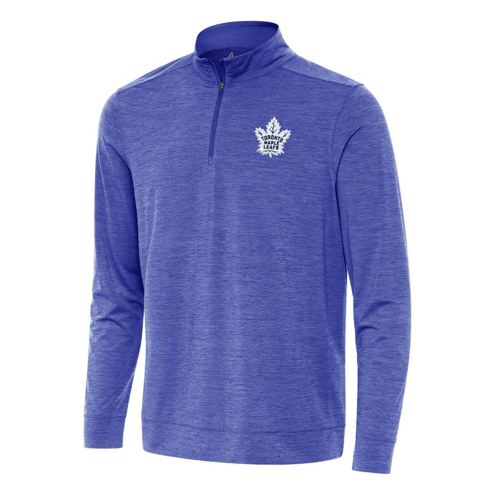 Toronto Maple Leafs Antigua Bright Quarter-Zip Top