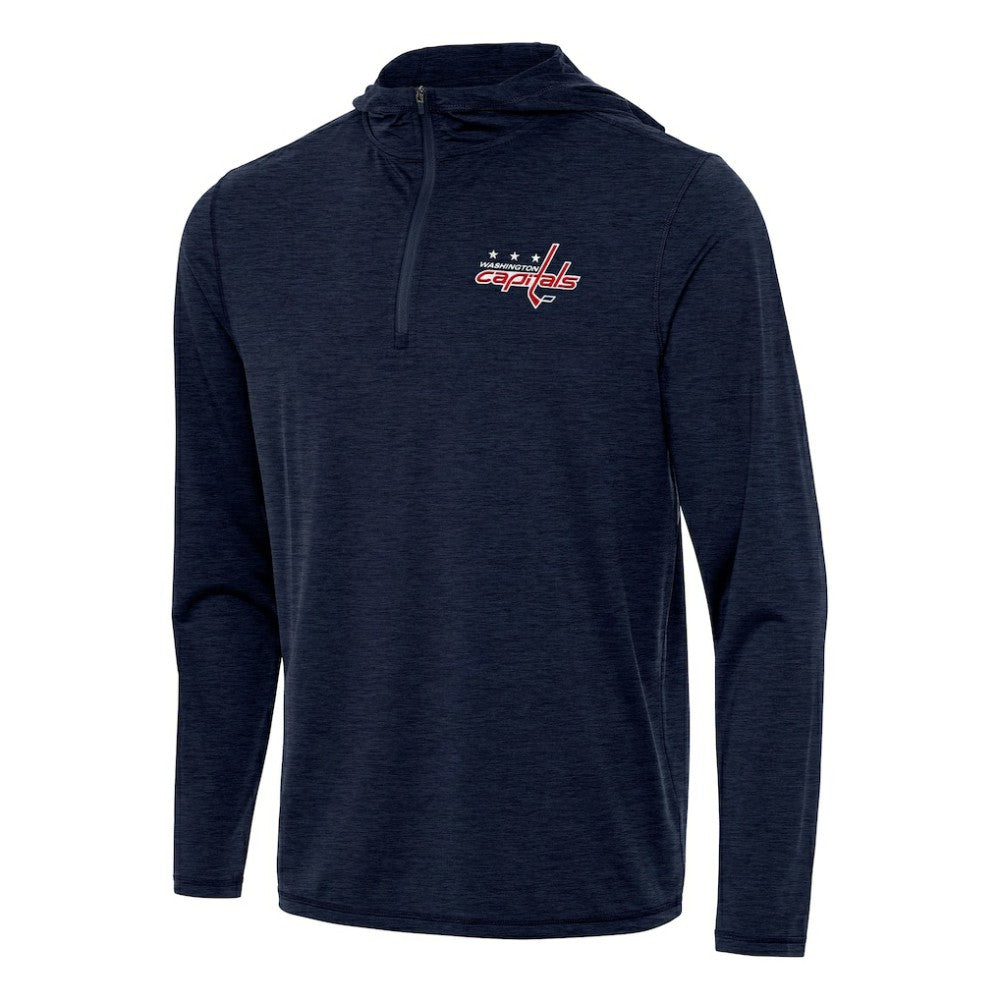 Washington Capitals Antigua Tidy Quarter-Zip Hoodie