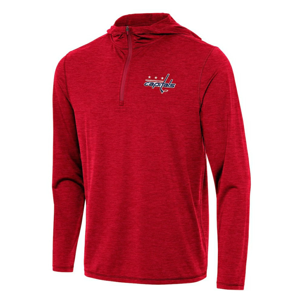 Washington Capitals Antigua Tidy Quarter-Zip Hoodie