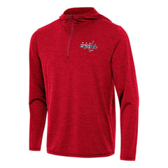 Washington Capitals Antigua Tidy Quarter-Zip Hoodie