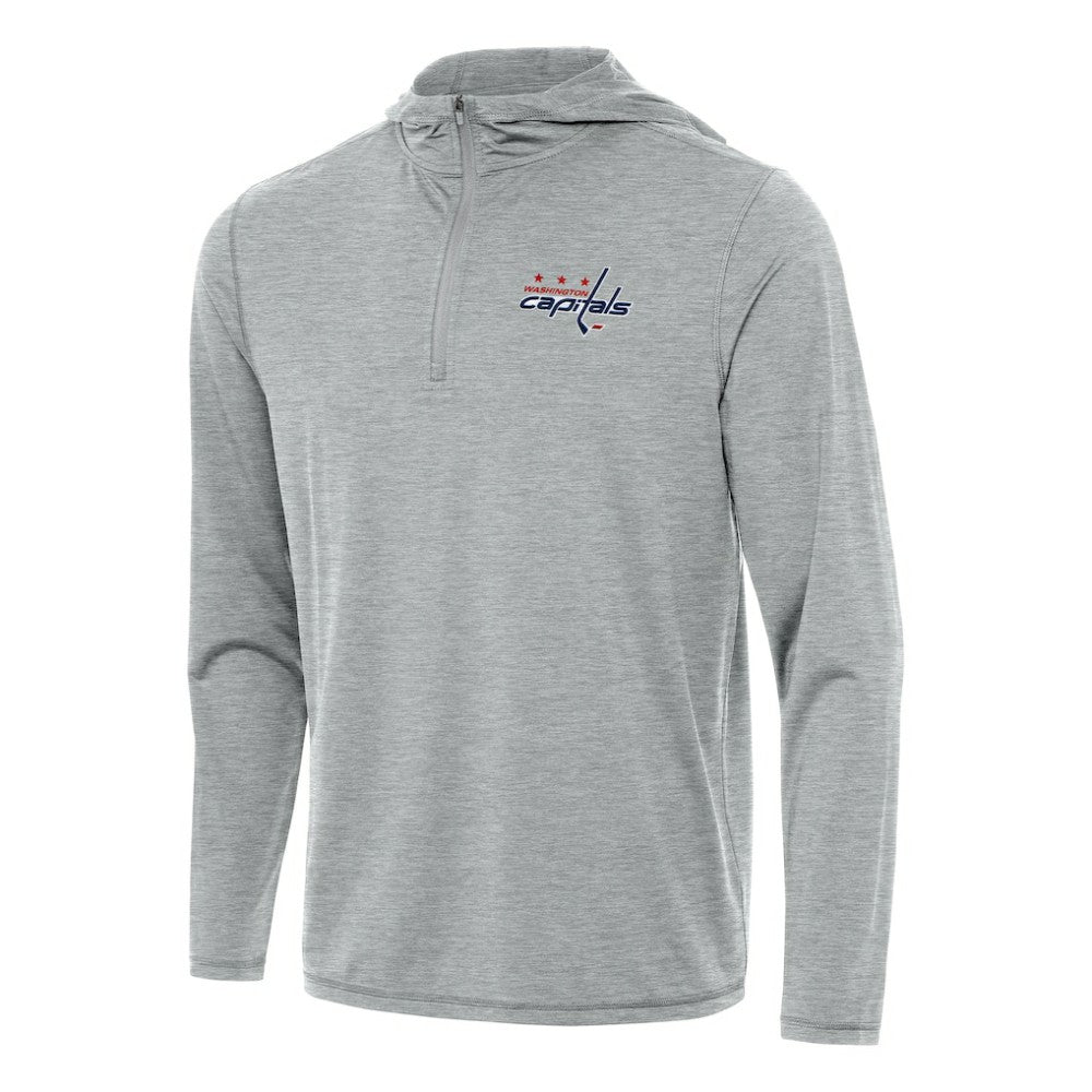Washington Capitals Antigua Tidy Quarter-Zip Hoodie