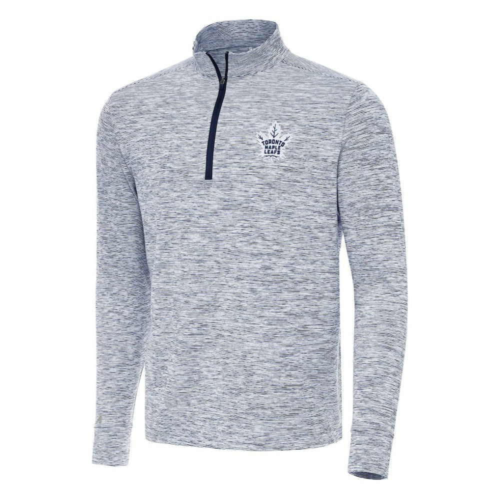 Toronto Maple Leafs Antigua Cause Quarter-Zip Top