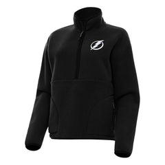 Tampa Bay Lightning Antigua Women's Figure Half-Zip Pullover Sweatshirt